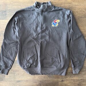 Women's Gray Quarter-Zip Sweatshirt